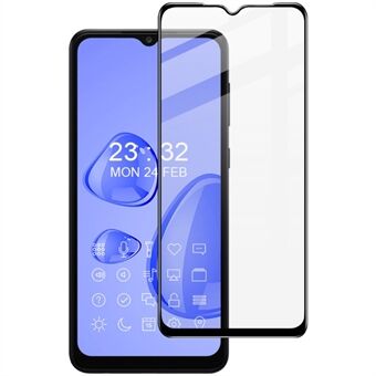 IMAK Pro + Serie voor Samsung Galaxy A04 4G Gevoelige Touch Screen Protector HD Volledige Dekking Volledige Lijm Beschermende Gehard Glas Film
