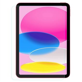Voor iPad 10.9 (2022)/iPad 10e Gen 0.3mm Arc Edge Gehard Glas Anti-explosie Gevoelige Touch Anti- Scratch Full Screen Protector