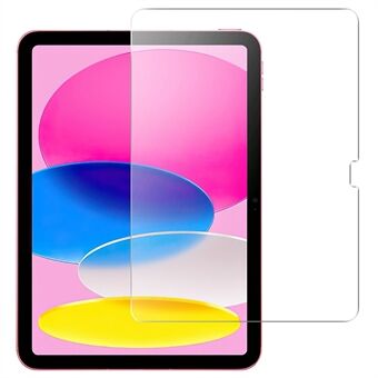 Voor iPad 10.9 (2022) Gehard Glas Screen Protector 2.5D Straight Edge Anti-explosion Ultra Clear Full Coverage Film