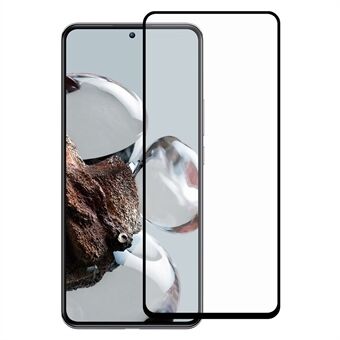 Voor Xiaomi 12T 5G/12T Pro 5G/Redmi K50 Ultra 5G 9D Gehard Glas Screen Protector Zijde Afdrukken Side Lijm Volledige bekleding Anti-explosie Film