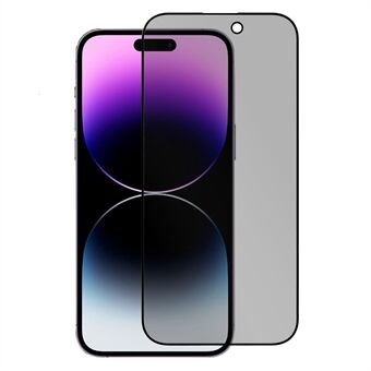 Voor iPhone 14 Pro Volledige dekking Anti- Spy Screen Protector Anti Scratch Corning Gorilla Glass Arc Edge Screen Film