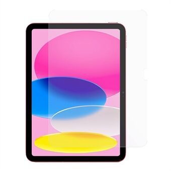 RURIHAI Voor iPad 10.9 (2022) anti Paars Licht AGC Glas Film Volledige Lijm 0.18mm 2.5D Arc Edge Gehard Glas Full Screen Protector