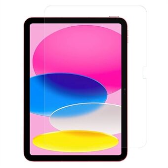 RURIHAI Voor iPad 10.9 (2022) Ultra Clear AGC Glas Full Screen Protector 0.18mm 2.5D Arc Edge Volledige Lijm Gehard Glas Film