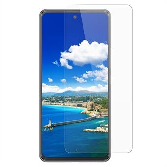 AMORUS Voor Samsung Galaxy A54 5G Anti-explosie 2.5D Arc Edge Hoge Aluminium-silicium Glas Film Ultra clear Screen Protector