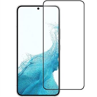 Voor Samsung Galaxy S23 gehard glas volledige schermbeschermer zwarte Edge volledige lijm 9H hardheid onbreekbare schermfilm (0,1 mm dikte, ondersteuning voor vingerafdrukontgrendeling)