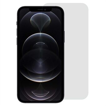 RURIHAI Voor iPhone 12 Pro Max 6,7 inch Vingerafdrukvrij Snel hechtend 0,26 mm Anti- Spy Hoge aluminium-siliciumglasfilm Stofdichte schermbeschermer