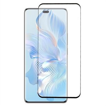 Side Glue Tempered Glass Film voor Honor 80 Pro 5G, Ultra Clear Complete Covering 3D Curved Screen Protector