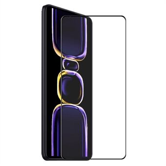 ENKAY HOED Prince Voor Xiaomi Redmi K60E 5G Volledige Bedekkende Clear Screen Protector 6D Zijde Afdrukken Volledige Lijm Hoge Aluminium-silicium Glas Film