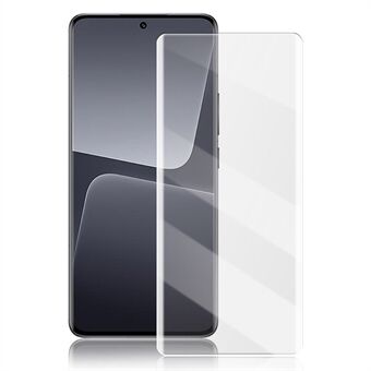 AMORUS voor Xiaomi 13 Pro 5G Anti-explosie Volledig bedekkende schermbeschermer UV-vloeistof Volledige lijm 3D gebogen Edge HD gehard glas Screen Film