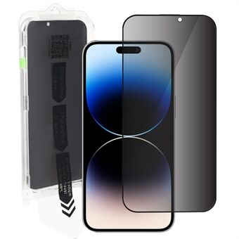 RURIHAI Voor iPhone 14 Pro Max Anti- Spy Hoge Aluminium-silicium Glas Film Volledige Lijm Anti- statische Telefoon Screen Protector
