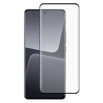 RURIHAI Voor Xiaomi 13 Pro 5G Hoge Aluminium-silicium Glas Telefoon Screen Protector 3D Gebogen Zijlijm Film