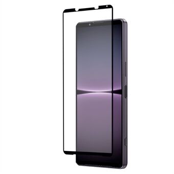 RURIHAI voor Sony Xperia 1 V Hoge Aluminium-silicium Glas Telefoon Screen Protector 0.26mm 9H 2.5D Secundaire Verhardende Film