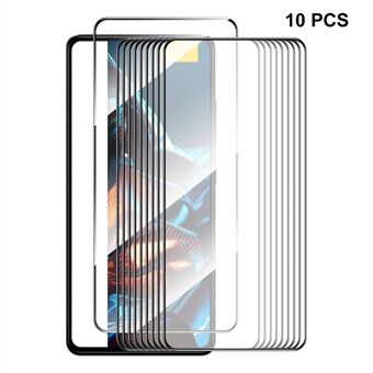 ENKAY HAT Prince 10st voor Xiaomi Poco X5 5G / Redmi Note 12 5G (China) / (India) Zijdedruk 0,26 mm 9H 2.5D Hoge aluminium-siliciumglasfilm