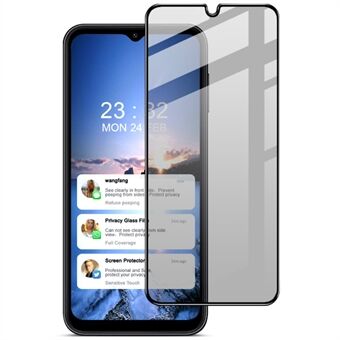 IMAK Voor Samsung Galaxy A14 4G / 5G Anti- Spy Screen Protector Volledige Cover Privacy Bescherming Gehard Glas Film
