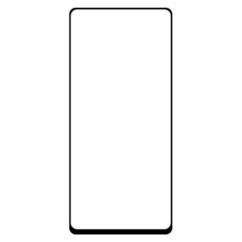 Voor Xiaomi Redmi Note 12 4G Full Glue Telefoon Screen Protector Zijdedruk Gehard Glas Full Cover Film