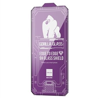 WEKOME Voor iPhone 13 Pro Max / 14 Plus Volledige dekking Screenprotector Corning Gorilla Glass 9D Guard Film