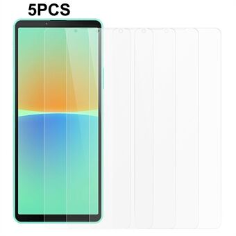 5 stks/pak Screen Protector voor Sony Xperia 10 IV 5G, 9 H Hardheid 0.3mm 2.5D Gehard Glas Beschermende Film