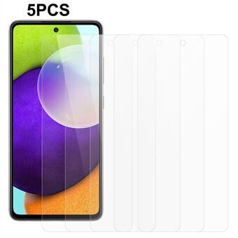 5 stks / set voor Samsung Galaxy A52 4G / 5G / A52s 5G 2.5D 0.3mm Gehard Glas Film Telefoon Screen Protector