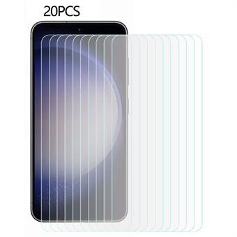20 stks/set Voor Samsung Galaxy A24 4G HD Anti Scratch Gehard Glas Screen Protector 0.3mm 2.5D arc Edge Telefoon Screen Film