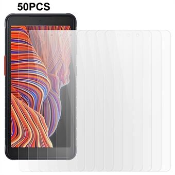50 stks/set Voor Samsung Galaxy Xcover 5 Gehard Glas Screen Protector 2.5D 0.3mm Anti- Scratch Screen Film