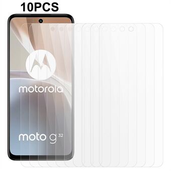 10 Stks/set voor Motorola Moto G32 4G Anti-explosie Screen Protector HD Helder Gehard Glas 0.3mm 2.5D film