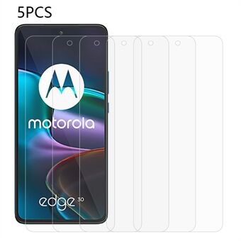 5 stks/pak Voor Motorola Edge 30 5G Screen Protector 0.3mm 2.5D Transparant Helder Gehard Glas Film