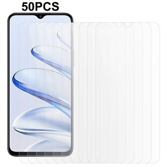 50 Stks/set Voor Honor 70 Lite 5G Telefoon Screen Protector 2.5D 0.3 Mm Gehard Glas Ultra Clear Screen Guard