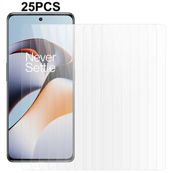 25Pcs Voor OnePlus ACE 2 5G / 11R 5G Screen Protector Anti-stof Helder Gehard Glas Film