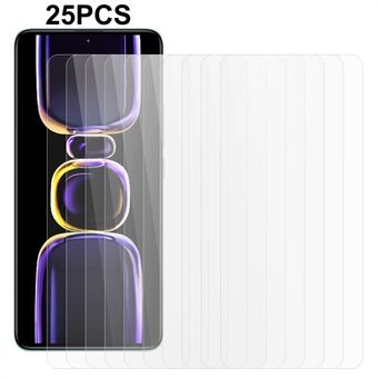 25 PCS Voor Xiaomi Redmi K60 5G/K60 Pro 5G Gehard Glas Film Ultra Clear Volledige lijm Telefoon Screen Protector