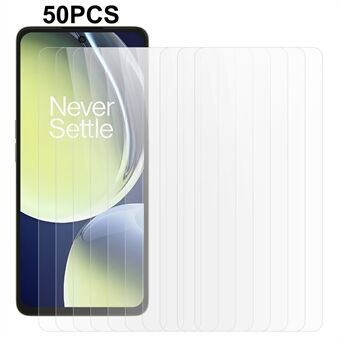 50 stuks voor OnePlus Nord CE 3 Lite 5G volledige lijm gehard glasfilm High Definition telefoonschermbeschermer