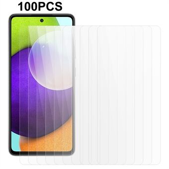 100 PCS Voor Samsung Galaxy A52 4G/A52s 5G/A52 5G/A53 5G anti-stof Gehard Glas Screen Film HD Clear Screen Protector