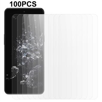 100PCS HD Clear Screen Protector voor OnePlus 10T 5G / ACE Pro 5G Anti- Scratch Gehard Glas Telefoon Screen Film