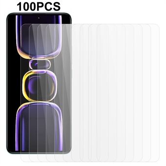 100 Stuks Voor Xiaomi Redmi K60 5G / K60 Pro 5G Gehard Glas Telefoon Screen Protector Volledige lijm Hd Clear Film