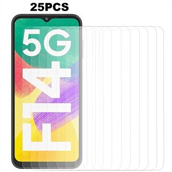 25 STKS Voor Samsung Galaxy F14 5G Anti- Scratch Screen Protector Hoge Aanraakgevoeligheid Gehard Glas Film
