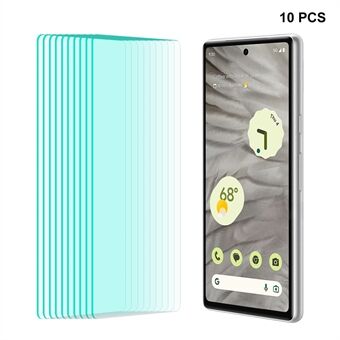 ENKAY HAT Prince 10PCS Screen Protector voor Google Pixel 7a Hoog Aluminium-silicium Glas 0.26mm 9H 2.5D Arc Edge Film