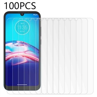 100PCS Voor Motorola Moto E6s (2020) / E6i Screen Protector Anti- Scratch Gehard Glas Clear Film