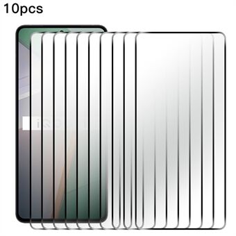 RURIHAI 10Pcs Voor vivo iQOO 11S 5G Hoge Aluminium-silicium Glas Film Secundaire Verharding 2.5D 0.26mm Screen Protector