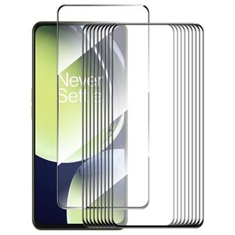 ENKAY HAT Prince 10st voor OnePlus Nord CE 3 Lite 5G / Nord N30 5G Anti- Scratch 9H 2.5D Screen Film Silk Printing 0.26mm Hoge Aluminium-silicium Glasbeschermer