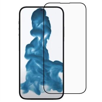 Voor iPhone 15 Pro Max Volledige dikke lijm Gehard glas Screen Protector Silk Printing Telefoon Volledige dekking Film