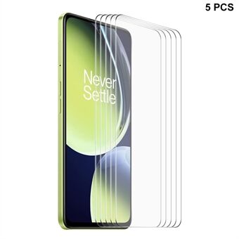 ENKAY HAT Prince 5Pcs voor OnePlus Nord CE 3 Lite 5G / Nord N30 5G 0.26mm Hoge Aluminium-silicium Glas Film 9H 2.5D Screen Protector