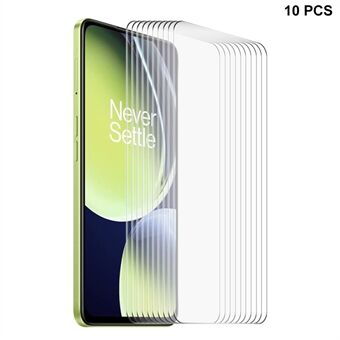 ENKAY HAT Prince 10Pcs voor OnePlus Nord CE 3 Lite 5G / Nord N30 5G 2.5D Screen Protector Hoge Aluminium-silicium Glas 0.26mm 9H Film