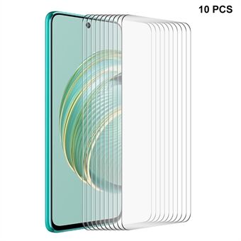 ENKAY HOED Prince 10Pcs Telefoon Screen Protector voor Huawei nova 10z 4G, 0.26mm 9H 2.5D Hoge Aluminium-silicium Glas Film