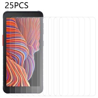 25PCS Ultra Clear Screen Protector voor Samsung Galaxy Xcover 5, gehard glas telefoonschermfolie
