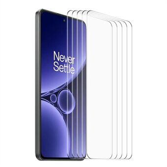 ENKAY HOED Prince 5Pcs voor OnePlus Nord CE 3 Lite 5G / Nord N30 5G 0.26mm HD Clear Screen Protector 9H 2.5D Hoge Aluminium-silicium Glas Film