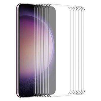 ENKAY HOED Prince 10 stks voor Samsung Galaxy S23 FE Screen Protector 0.26mm 9 H 2.5D Hoge Aluminium-silicium Glas Film