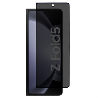 Voor Samsung Galaxy Z Fold5 5G Zwarte Edge Screen Protector 180-Graden Anti Spy Zijde Afdrukken Gehard glas Film