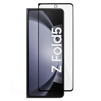 Voor Samsung Galaxy Z Fold5 5G Matte Anti-vingerafdruk Screen Protector Zwarte Edge Zijde Afdrukken Volledige Lijm Gehard glas Film