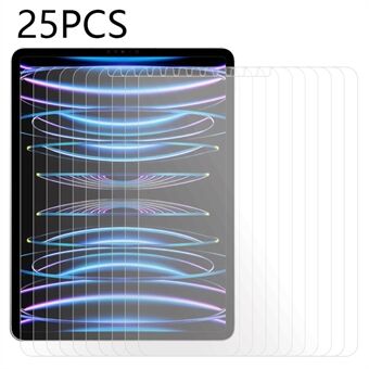 25 STKS Clear Screen Protector voor iPad Pro 12.9 (2018) / (2020) / (2021) / (2022), Scratch Gehard Glas Film