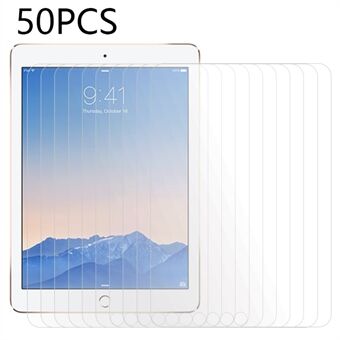 50 STKS Screen Protector voor iPad Air (2013) / Air 2 / iPad 9.7-inch (2017) / (2018) / iPad Pro 9.7 inch (2016), Helder Gehard Glas Film