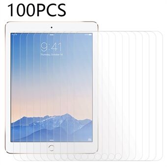 100 STKS Gehard Glas Film voor iPad Air (2013) / Air 2 / iPad 9.7-inch (2017) / (2018) / iPad Pro 9.7 inch (2016), Ultra Clear Tablet Screen Protector